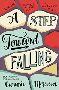 a step toward falling